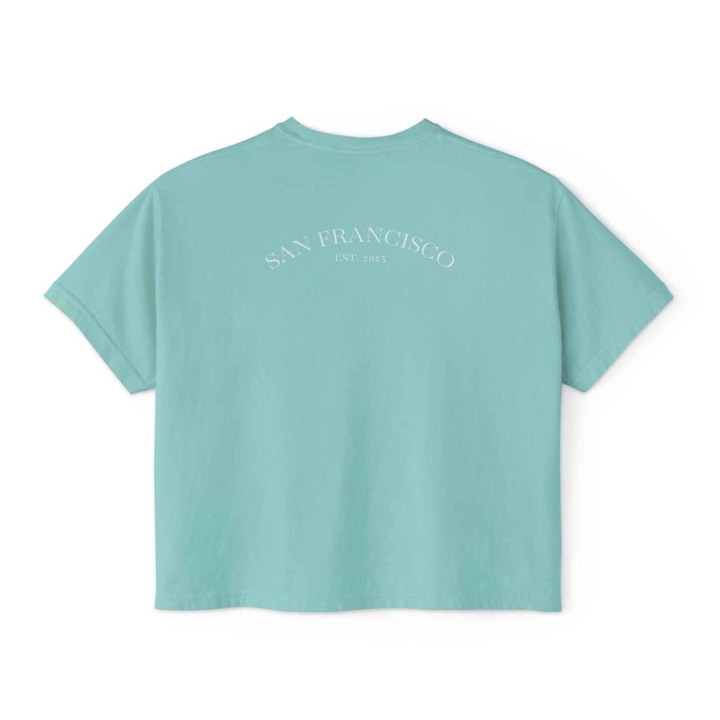 Women's Casual Cropped  T‑Shirt - Pace Cadets