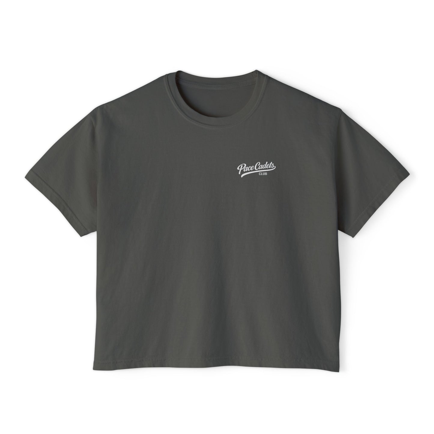 Women's Casual Cropped  T‑Shirt - Pace Cadets