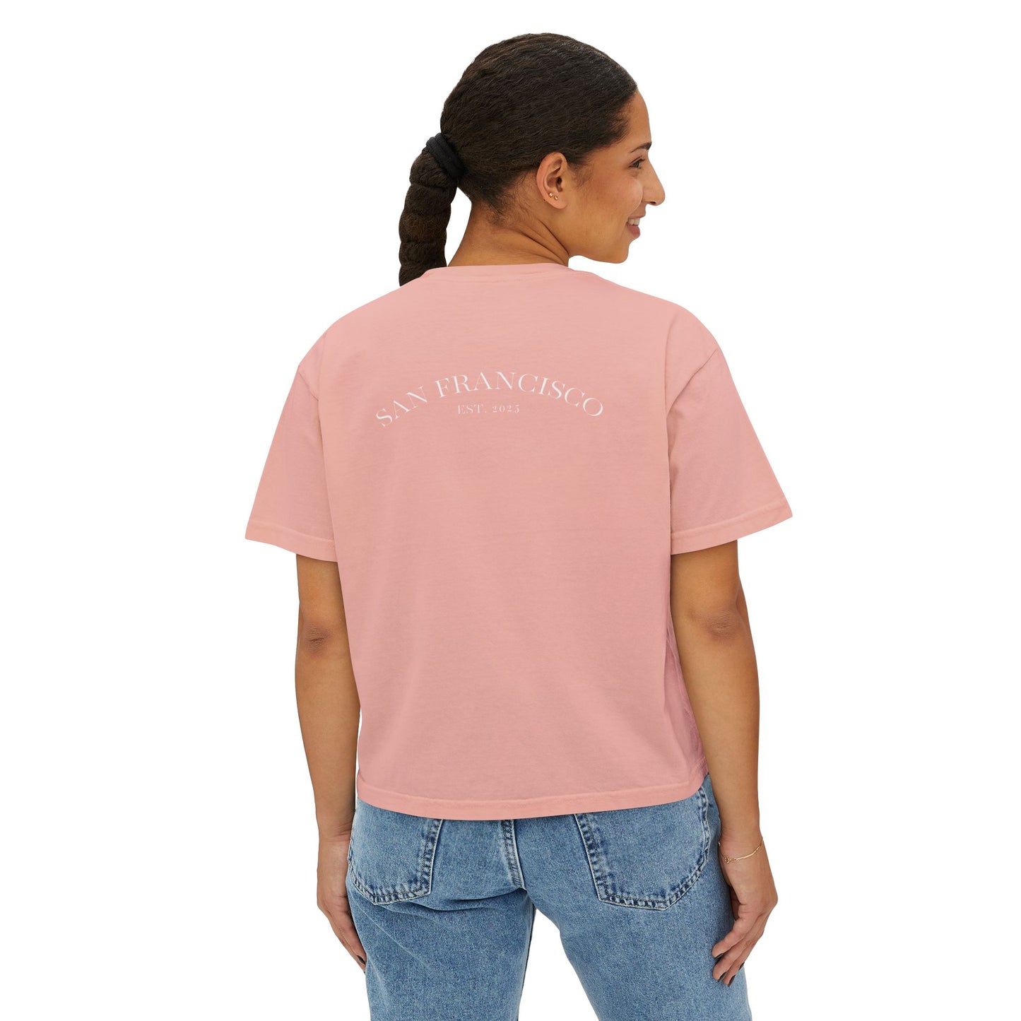 Women's Casual Cropped  T‑Shirt - Pace Cadets