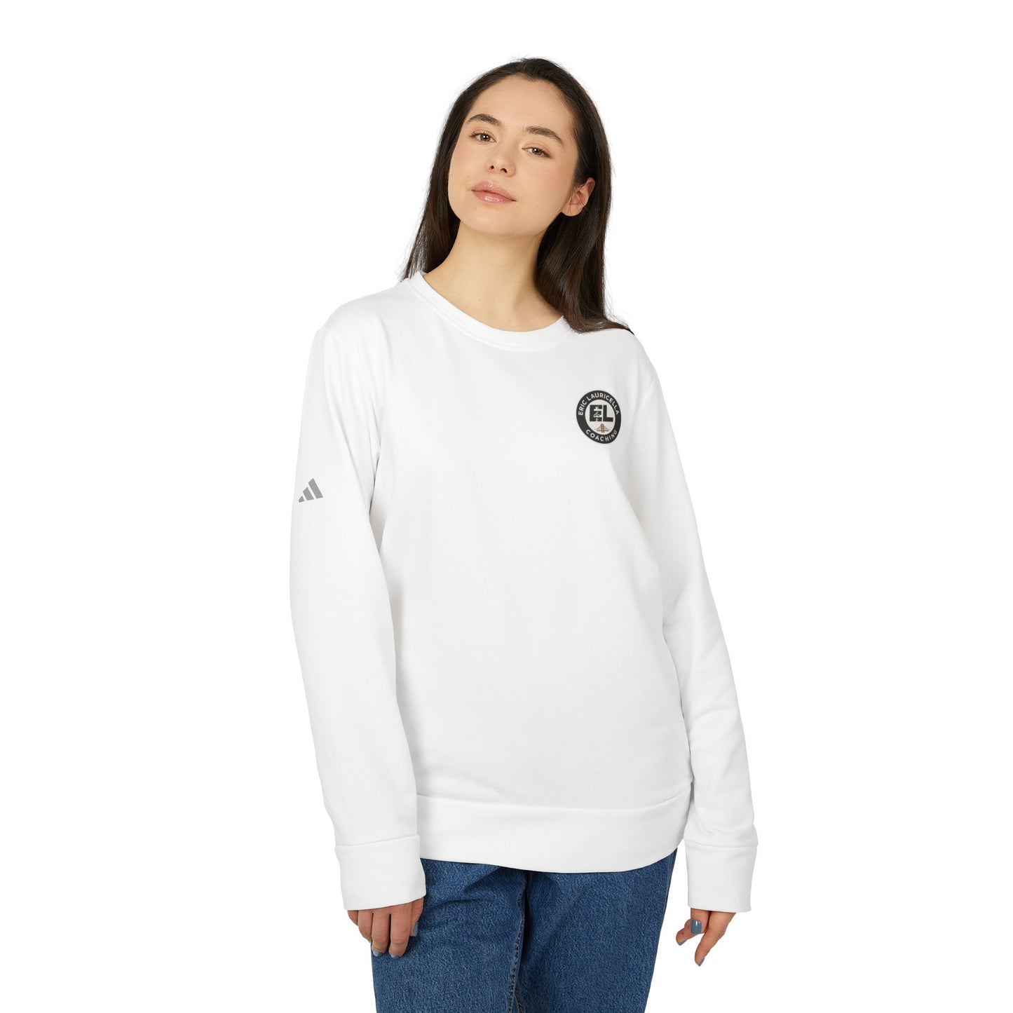 Progress Over Perfection Adidas Crewneck