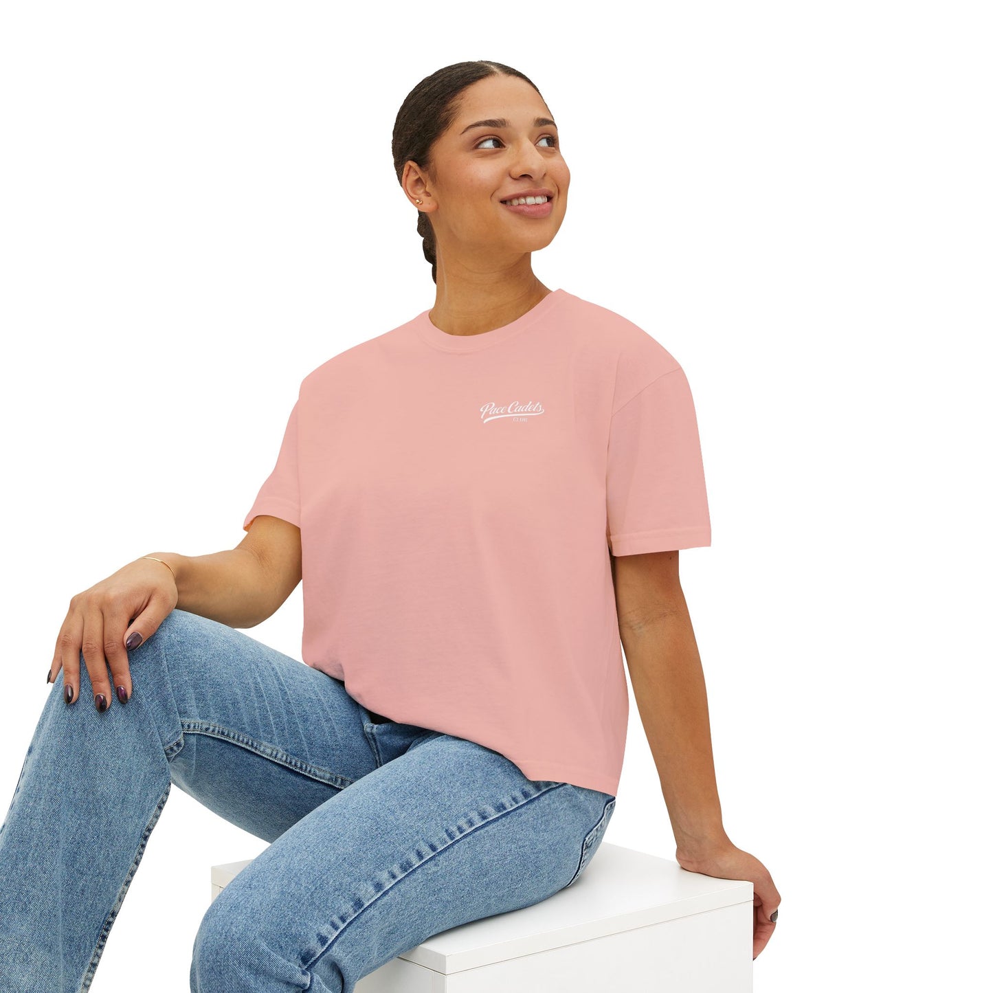 Women's Casual Cropped  T‑Shirt - Pace Cadets