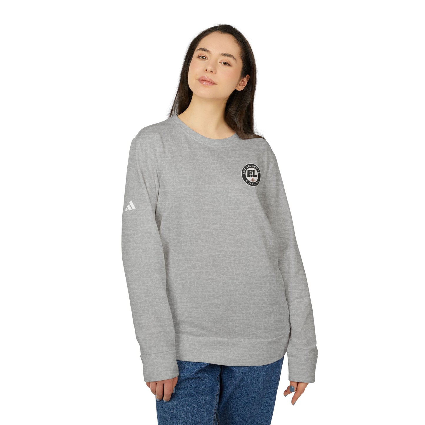 Progress Over Perfection Adidas Crewneck