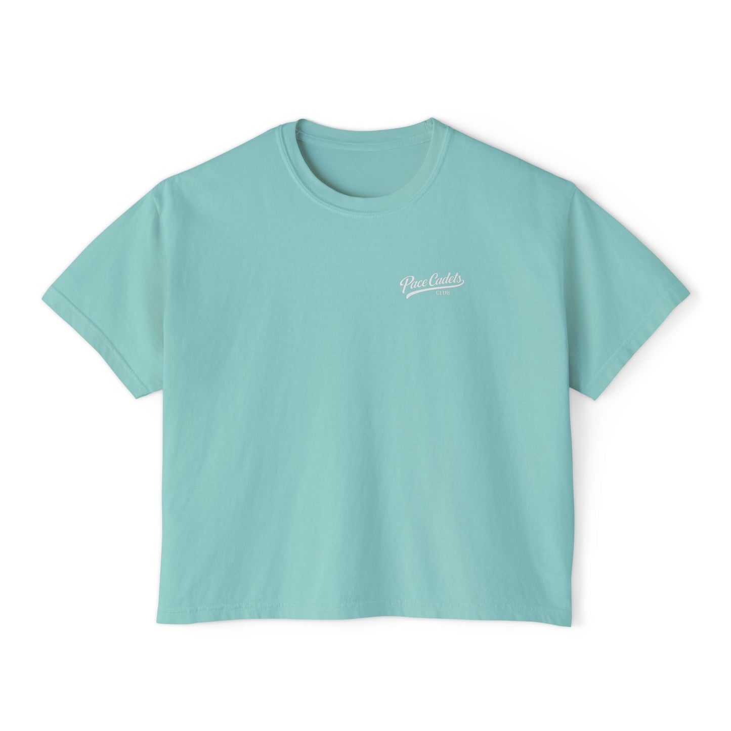 Women's Casual Cropped  T‑Shirt - Pace Cadets